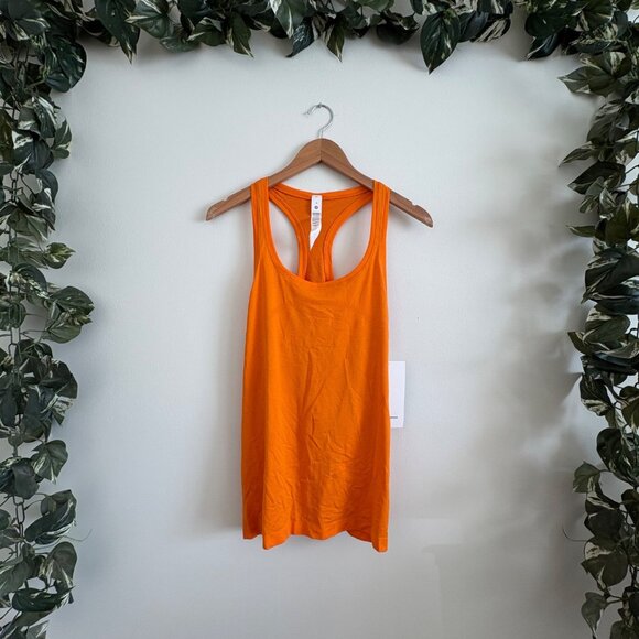 Lululemon Athletic Swiftly Tech RB Tank Top 2.0 Orange NWT Women’s Size 10 - Picture 1 of 7